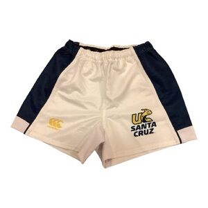 Canterbury UC Santa Cruz Men's Rugby Shorts - White & Navy